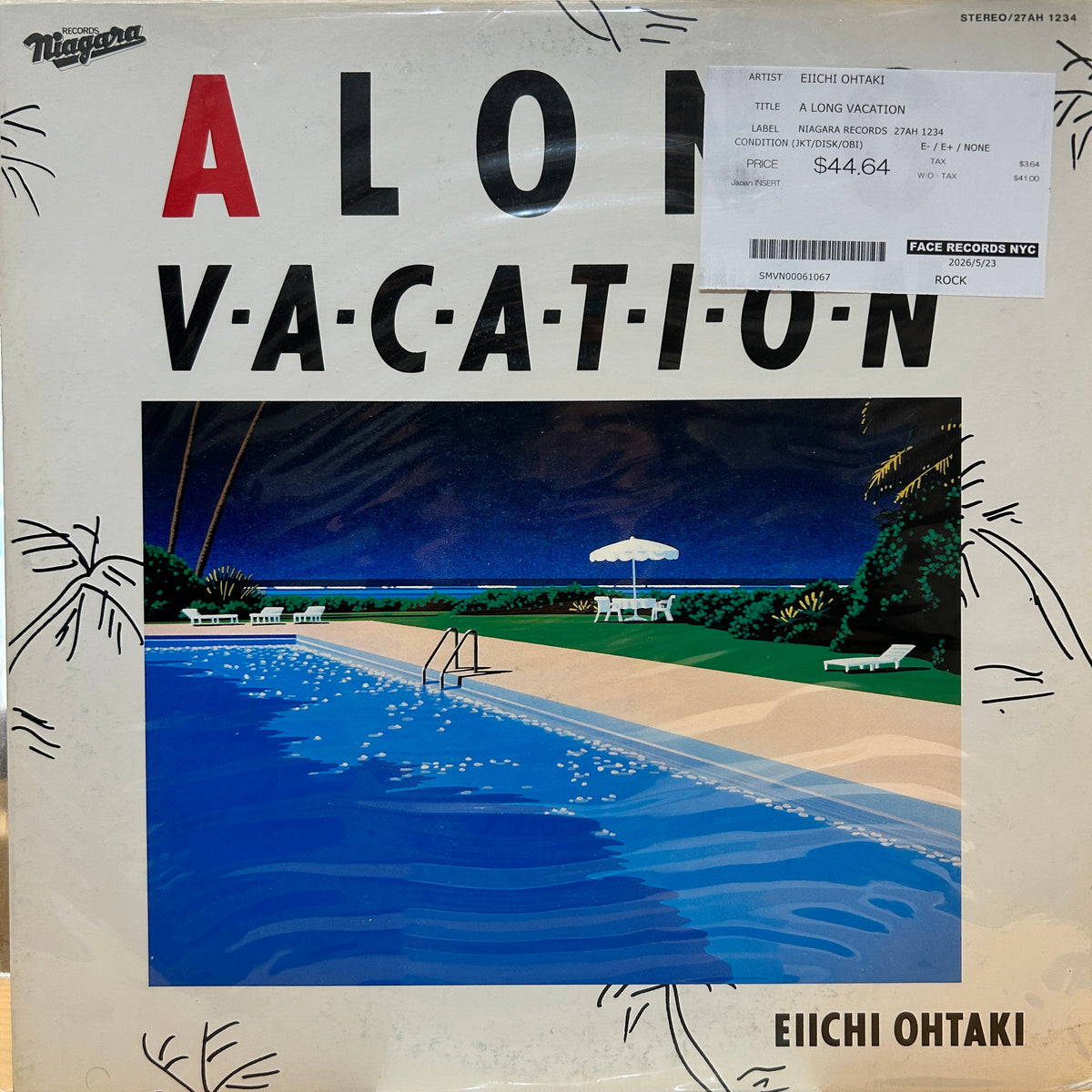 EIICHI OHTAKI - A LONG VACATION