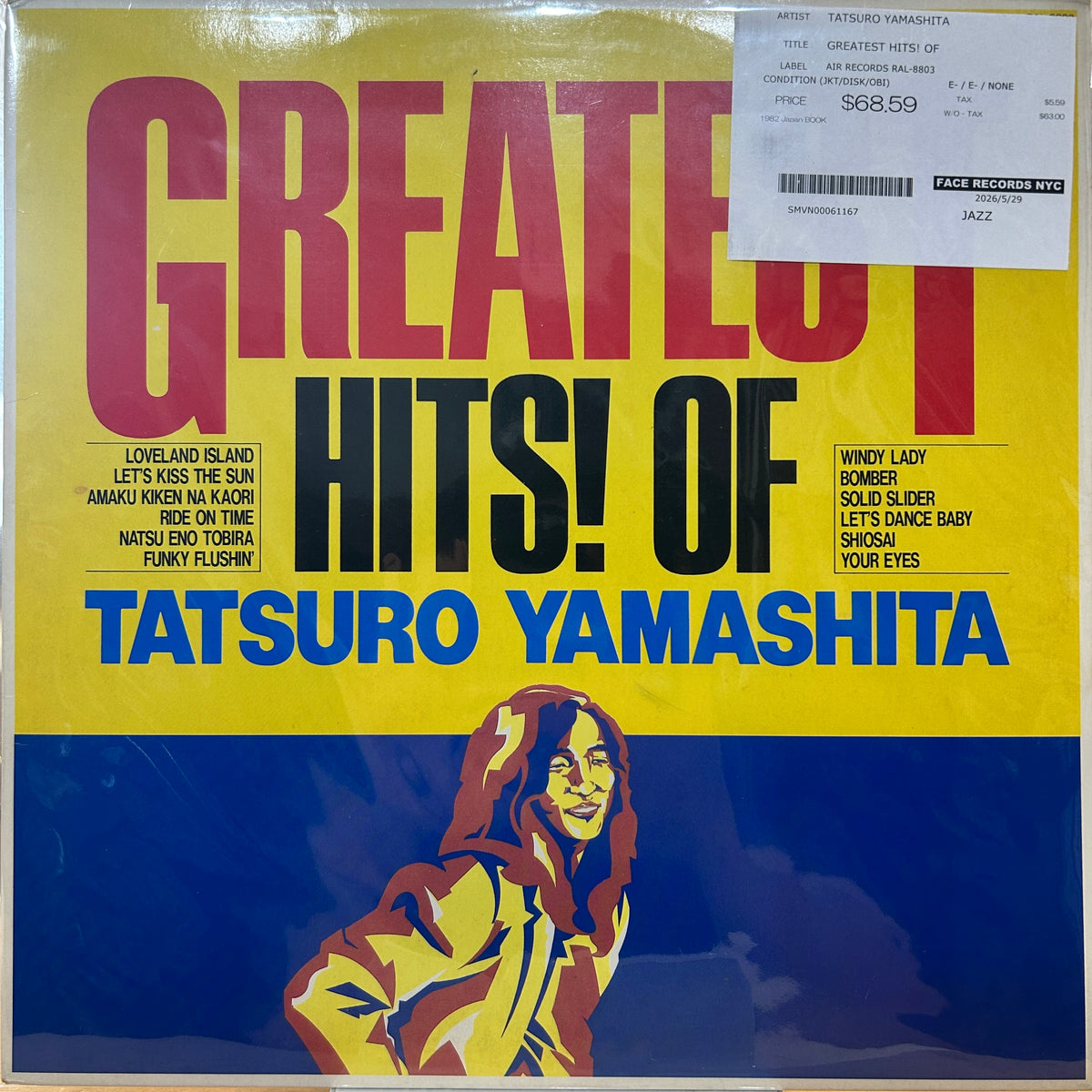 TATSURO YAMASHITA - GREATEST HITS! OF