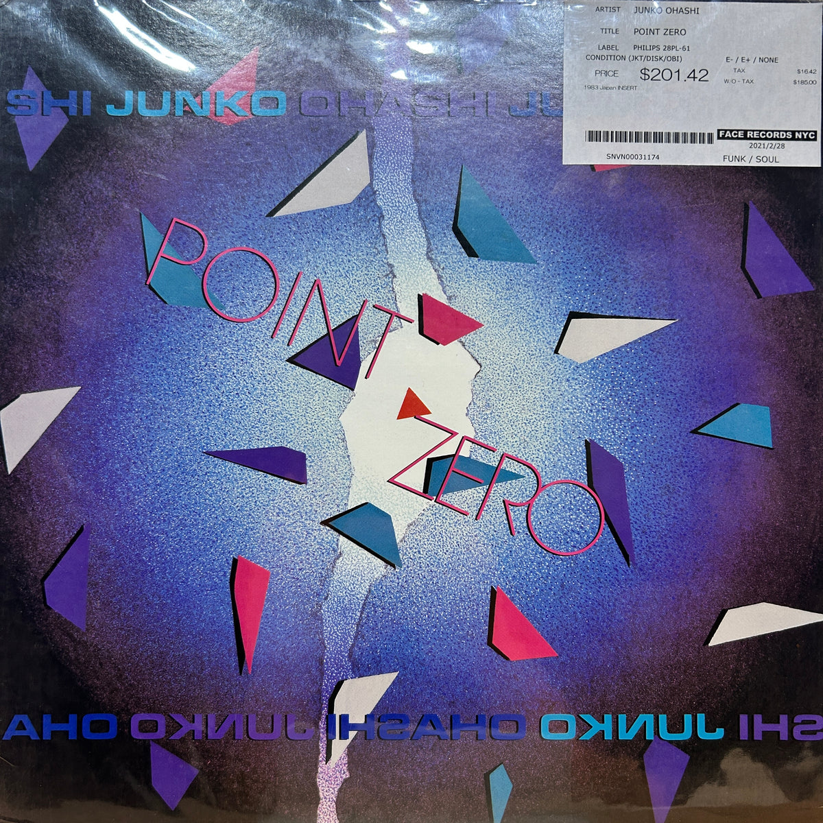 JUNKO OHASHI - POINT ZERO