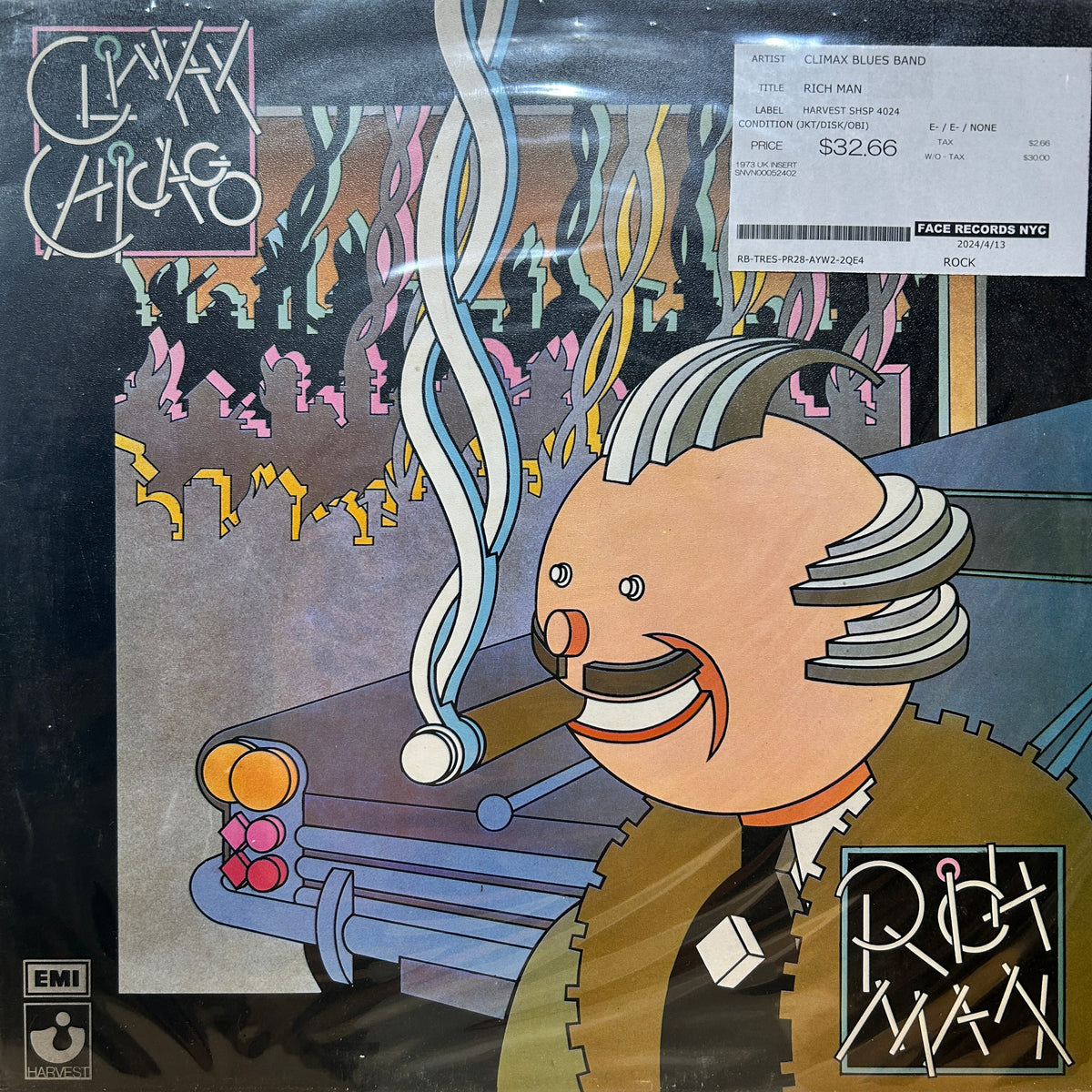 CLIMAX BLUES BAND - RICH MAN