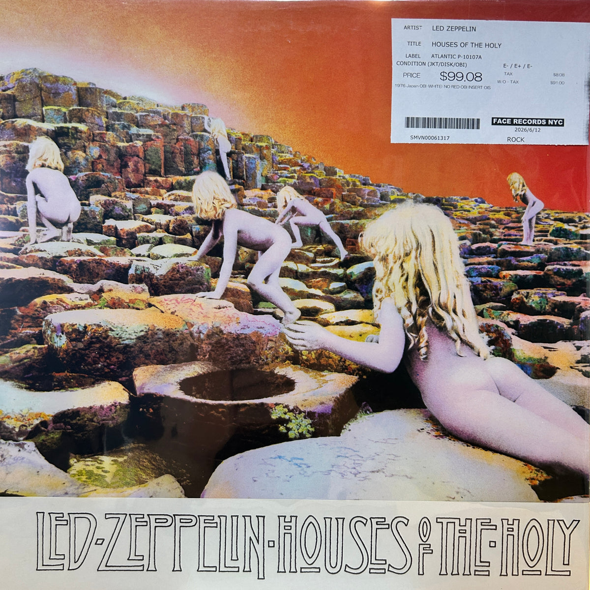 LED ZEPPELIN - HOUSES OF THE HOLY