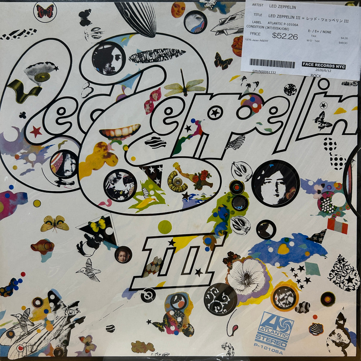 LED ZEPPELIN - LED ZEPPELIN III = レッド・ツェッペリン III