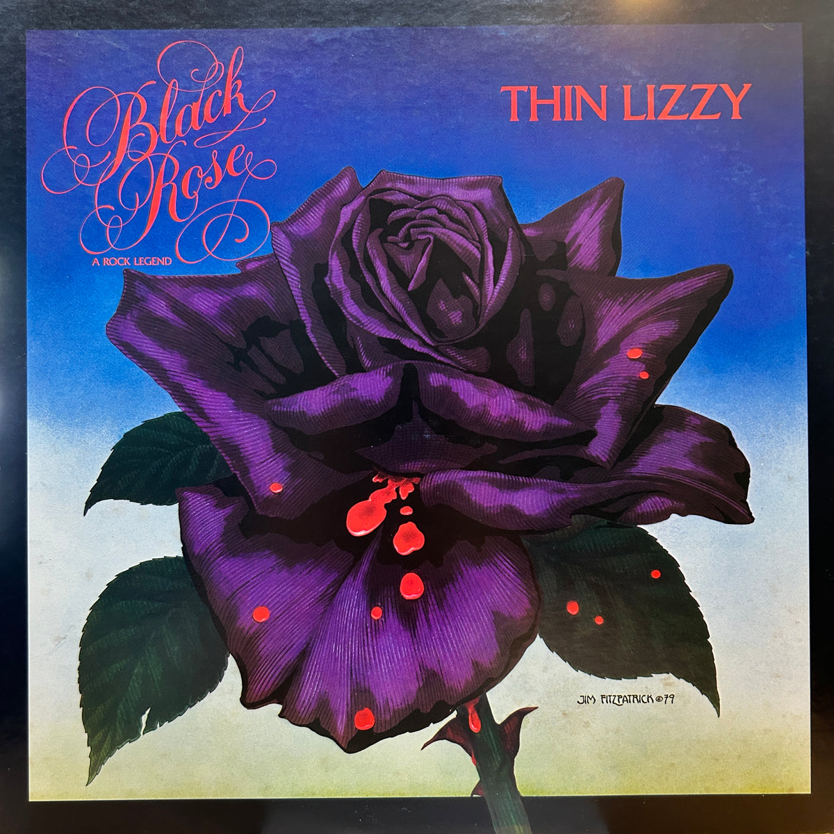 THIN LIZZY - BLACK ROSE (A ROCK LEGEND) = ブラック・ローズ