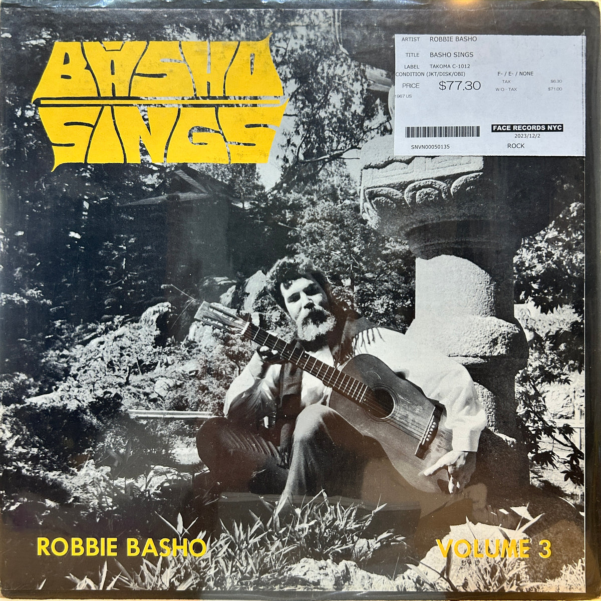 ROBBIE BASHO - BASHO SINGS