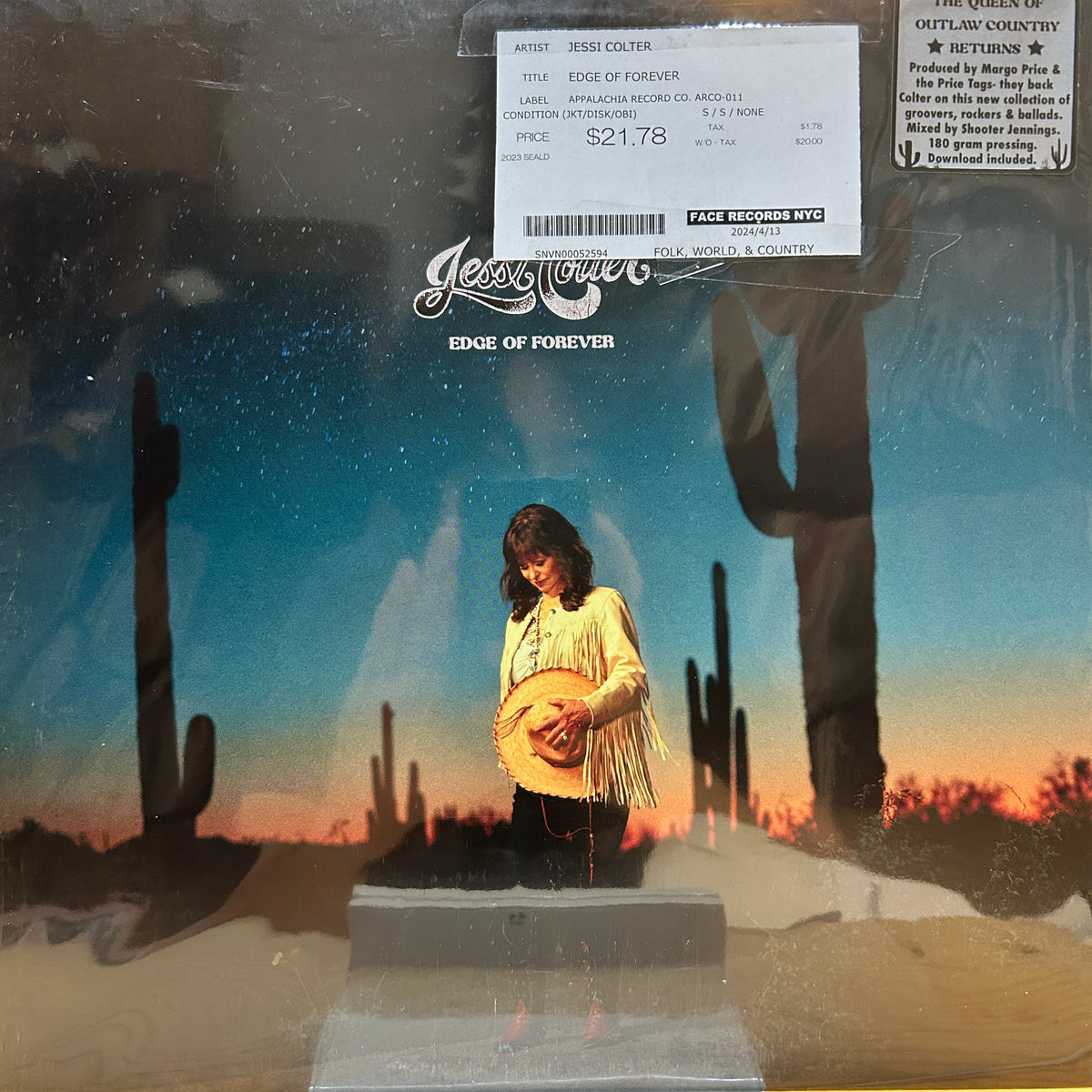 JESSI COLTER - EDGE OF FOREVER