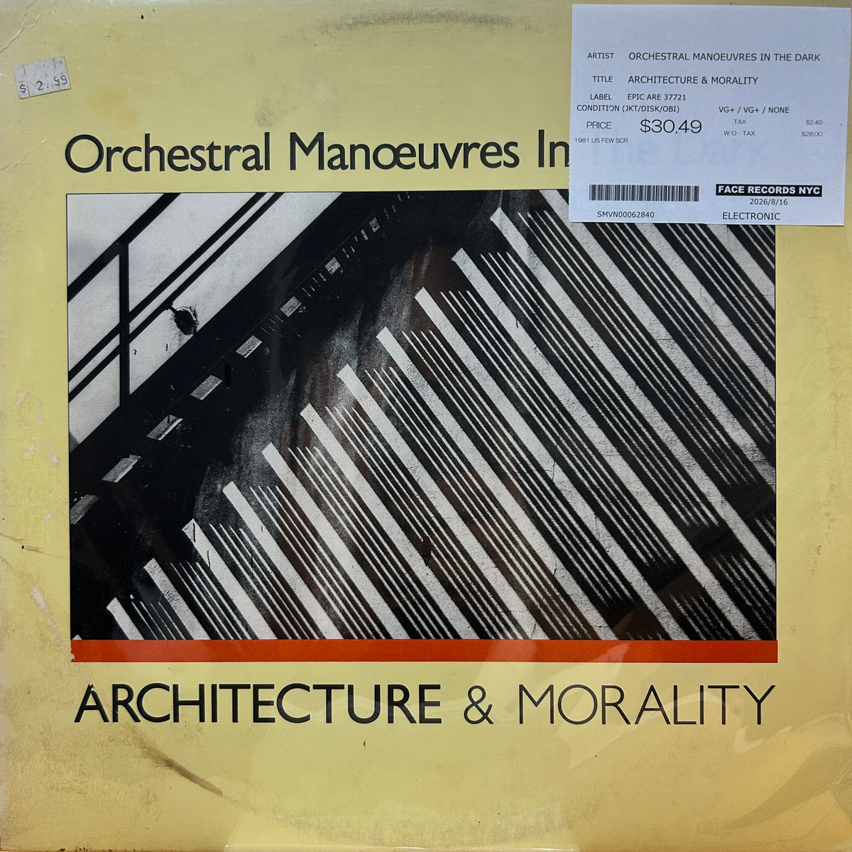 ORCHESTRAL MANOEUVRES IN THE DARK - ARCHITECTURE & MORALITY