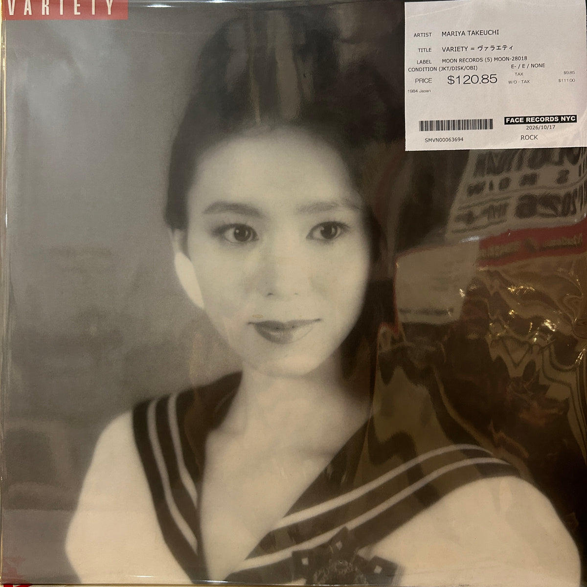 MARIYA TAKEUCHI - VARIETY = ヴァラエティ