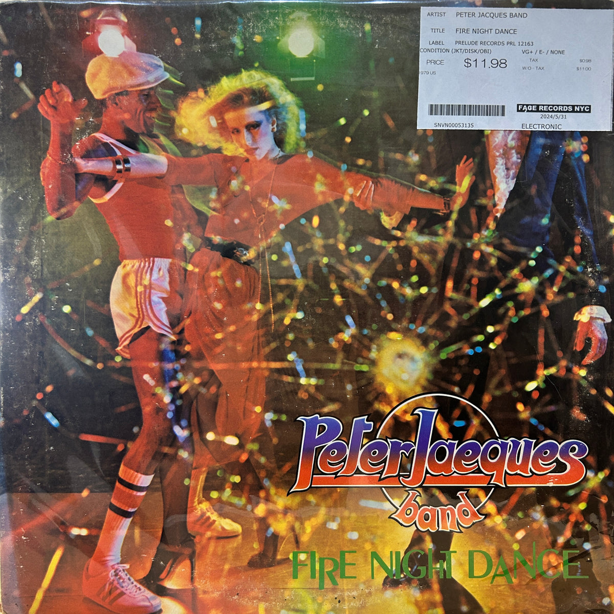 PETER JACQUES BAND - FIRE NIGHT DANCE