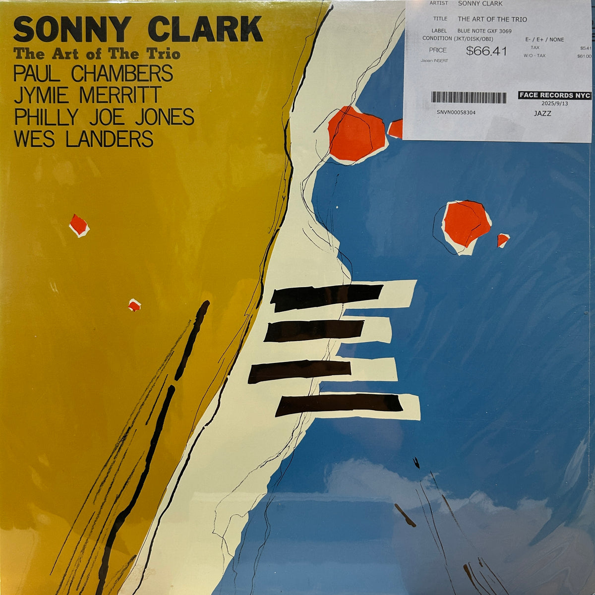 SONNY CLARK - THE ART OF THE TRIO