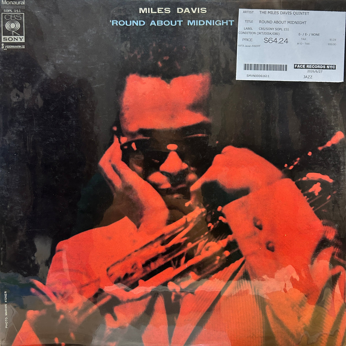 THE MILES DAVIS QUINTET - ROUND ABOUT MIDNIGHT