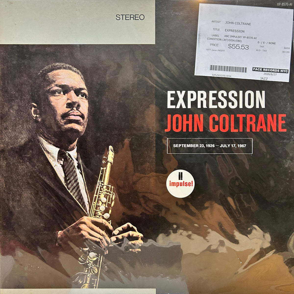 JOHN COLTRANE - EXPRESSION