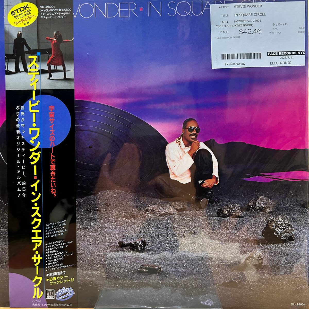 STEVIE WONDER - IN SQUARE CIRCLE