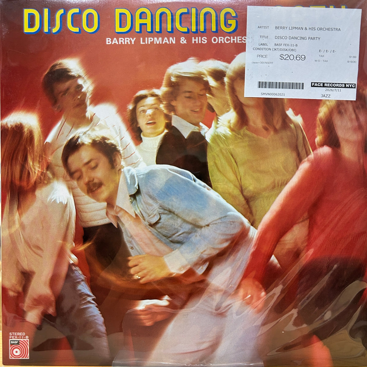 BERRY LIPMAN & HIS ORCHESTRA - DISCO DANCING PARTY
