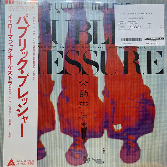 YELLOW MAGIC ORCHESTRA - PUBLIC PRESSURE