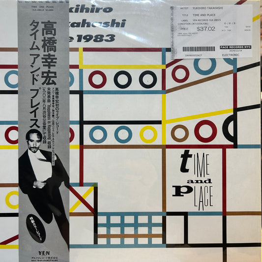 YUKIHIRO TAKAHASHI - TIME AND PLACE
