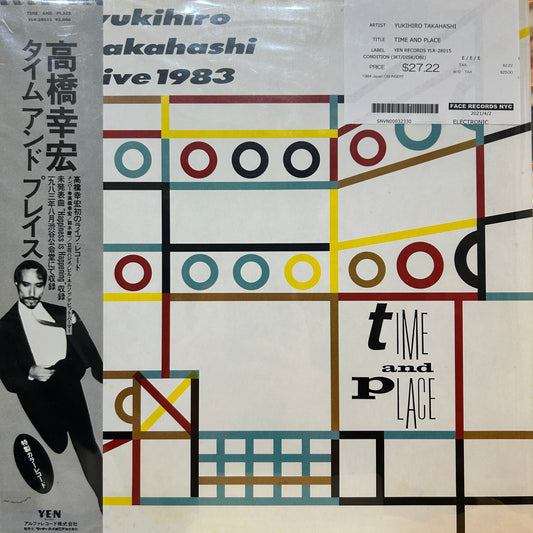 YUKIHIRO TAKAHASHI - TIME AND PLACE