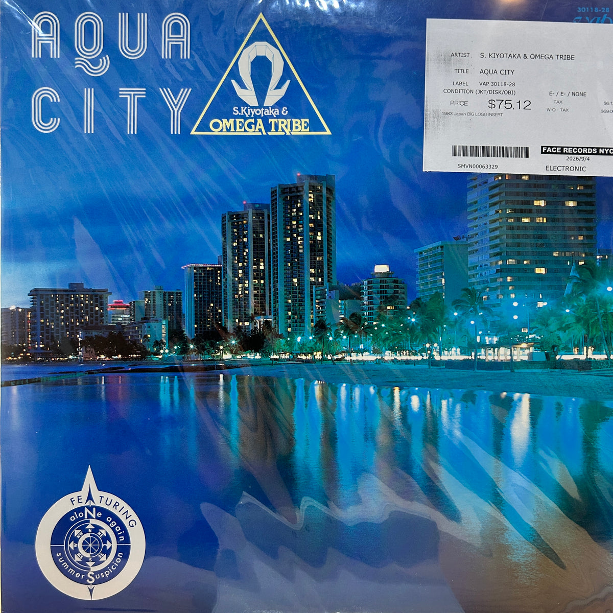 S. KIYOTAKA & OMEGA TRIBE - AQUA CITY
