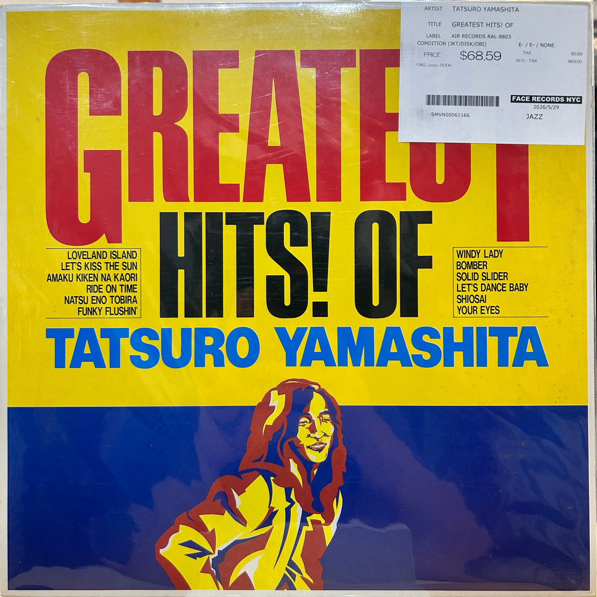 TATSURO YAMASHITA - GREATEST HITS! OF