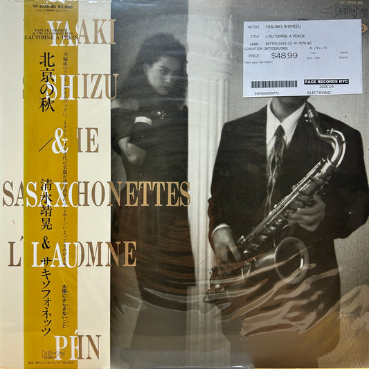 YASUAKI SHIMIZU - L'AUTOMNE À PÉKIN
