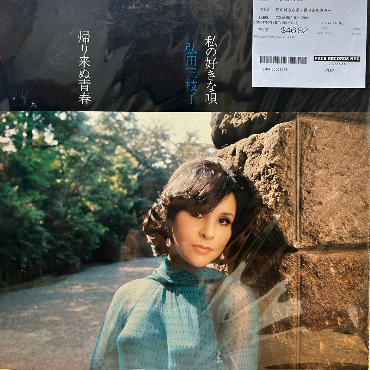 MIEKO HIROTA - 私の好きな唄～帰り来ぬ青春～