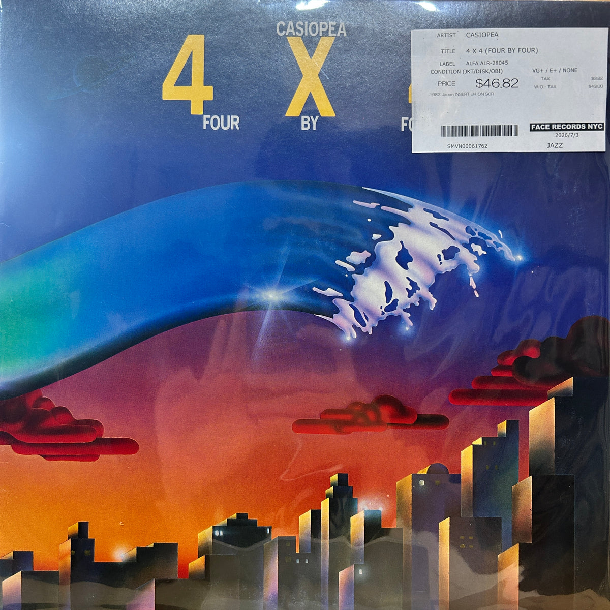 CASIOPEA - 4 X 4 (FOUR BY FOUR)