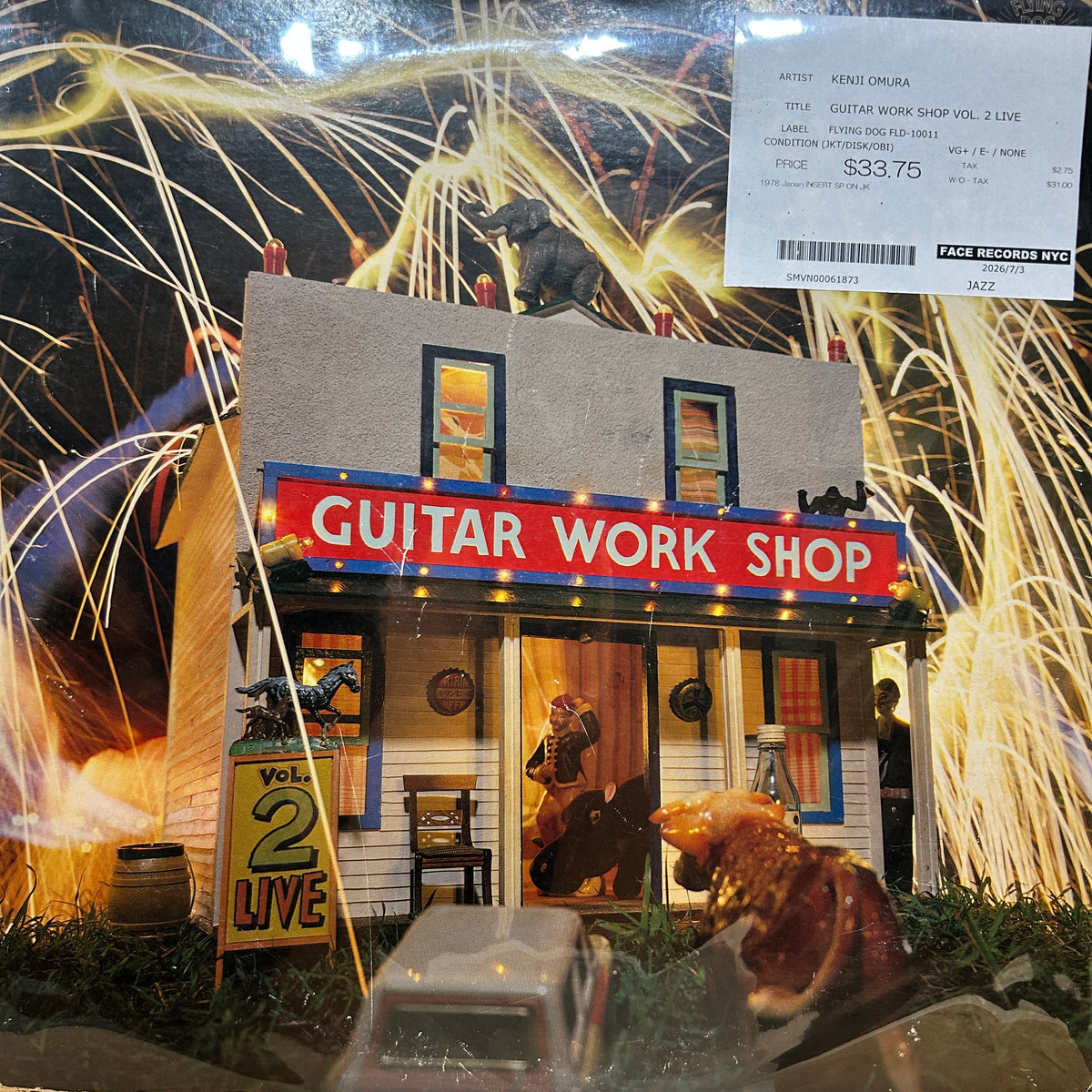 KENJI OMURA - GUITAR WORK SHOP VOL. 2 LIVE