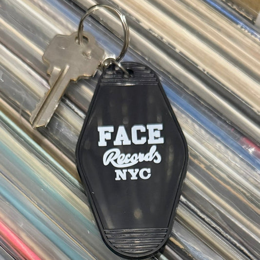 Face Records NYC Original Logo Keychain