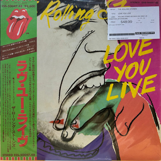 THE ROLLING STONES - LOVE YOU LIVE