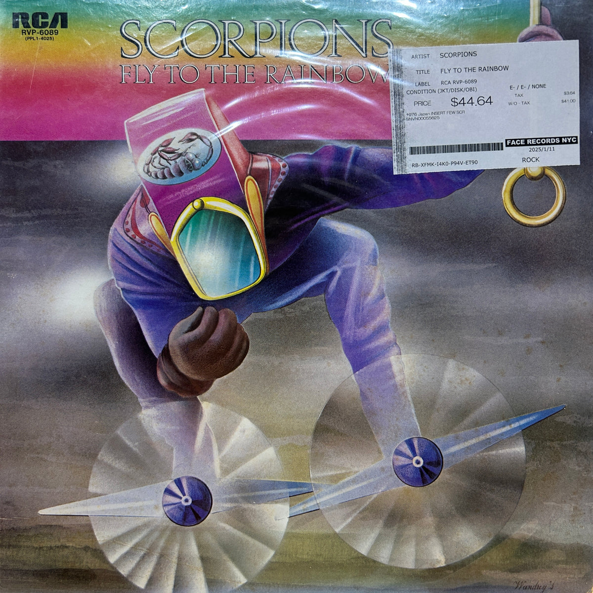 SCORPIONS - FLY TO THE RAINBOW