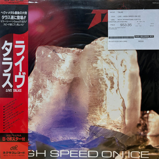 TALAS - LIVE - HIGH SPEED ON ICE