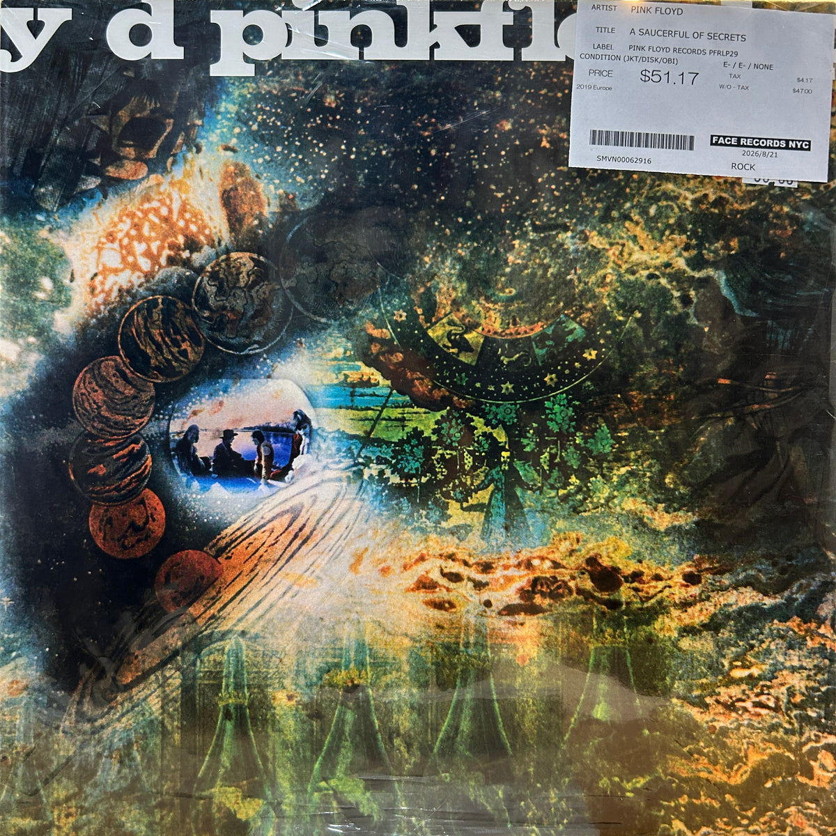 PINK FLOYD - A SAUCERFUL OF SECRETS