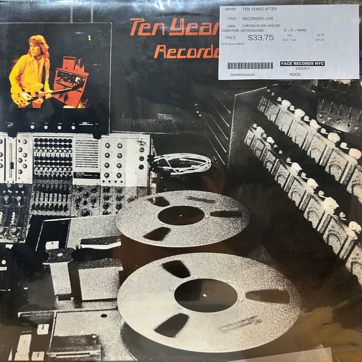 TEN YEARS AFTER - RECORDED LIVE