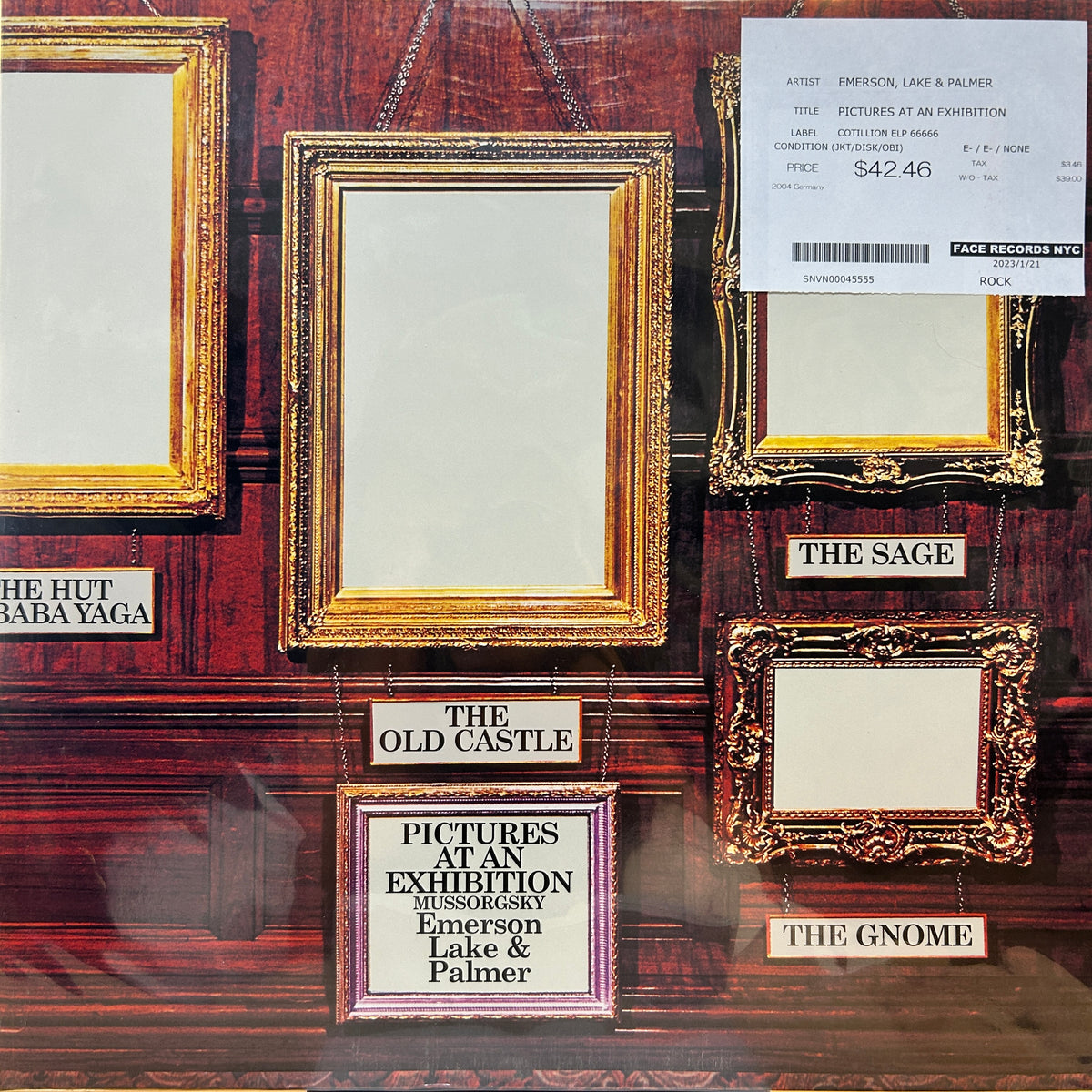 EMERSON, LAKE & PALMER - PICTURES AT AN EXHIBITION