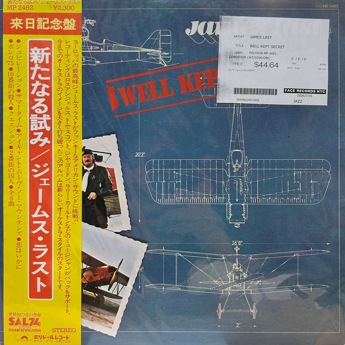 JAMES LAST - WELL KEPT SECRET