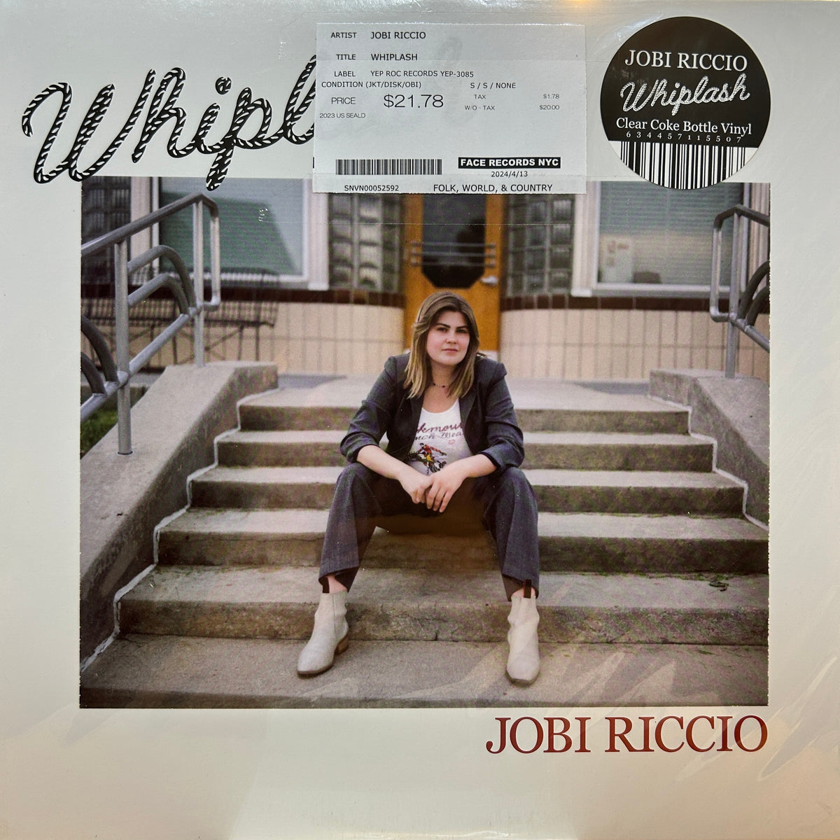 JOBI RICCIO - WHIPLASH