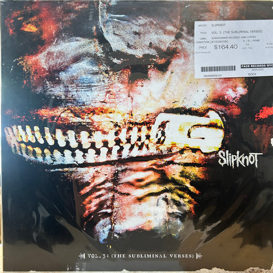 SLIPKNOT - VOL. 3: (THE SUBLIMINAL VERSES)