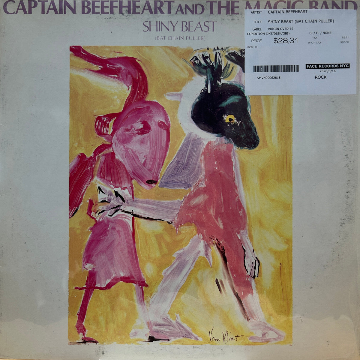 CAPTAIN BEEFHEART - SHINY BEAST (BAT CHAIN PULLER)