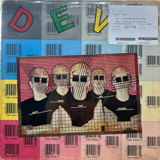 DEVO - DUTY NOW FOR THE FUTURE