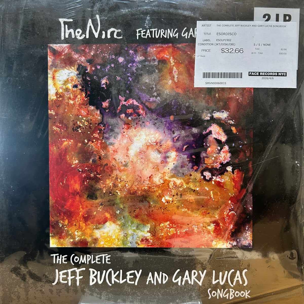 THE COMPLETE JEFF BUCKLEY AND GARY LUCAS SONGBOOK - ESORDISCO