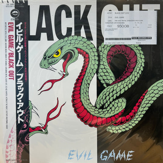 BLACK OUT - EVIL GAME