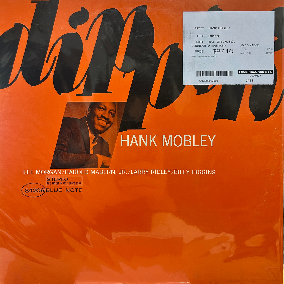 HANK MOBLEY - DIPPIN'