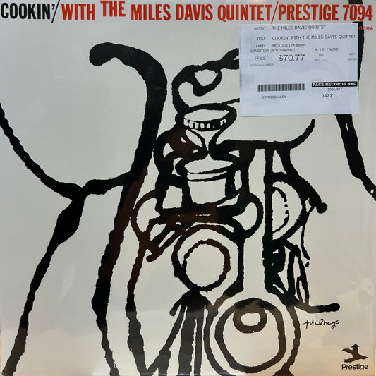 THE MILES DAVIS QUINTET - COOKIN' WITH THE MILES DAVIS QUINTET