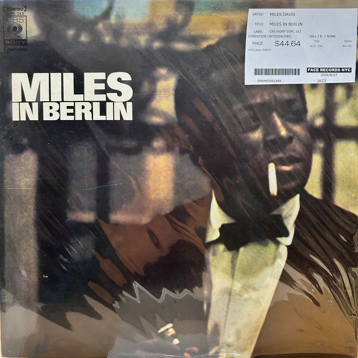 MILES DAVIS - MILES IN BERLIN