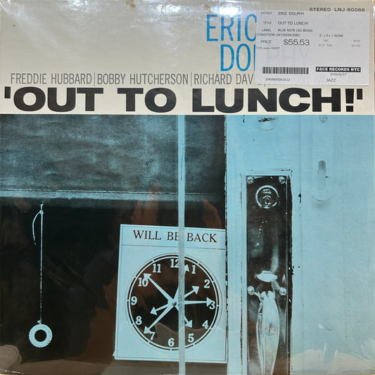 ERIC DOLPHY - OUT TO LUNCH!