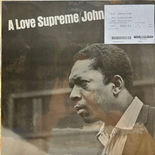JOHN COLTRANE - A LOVE SUPREME