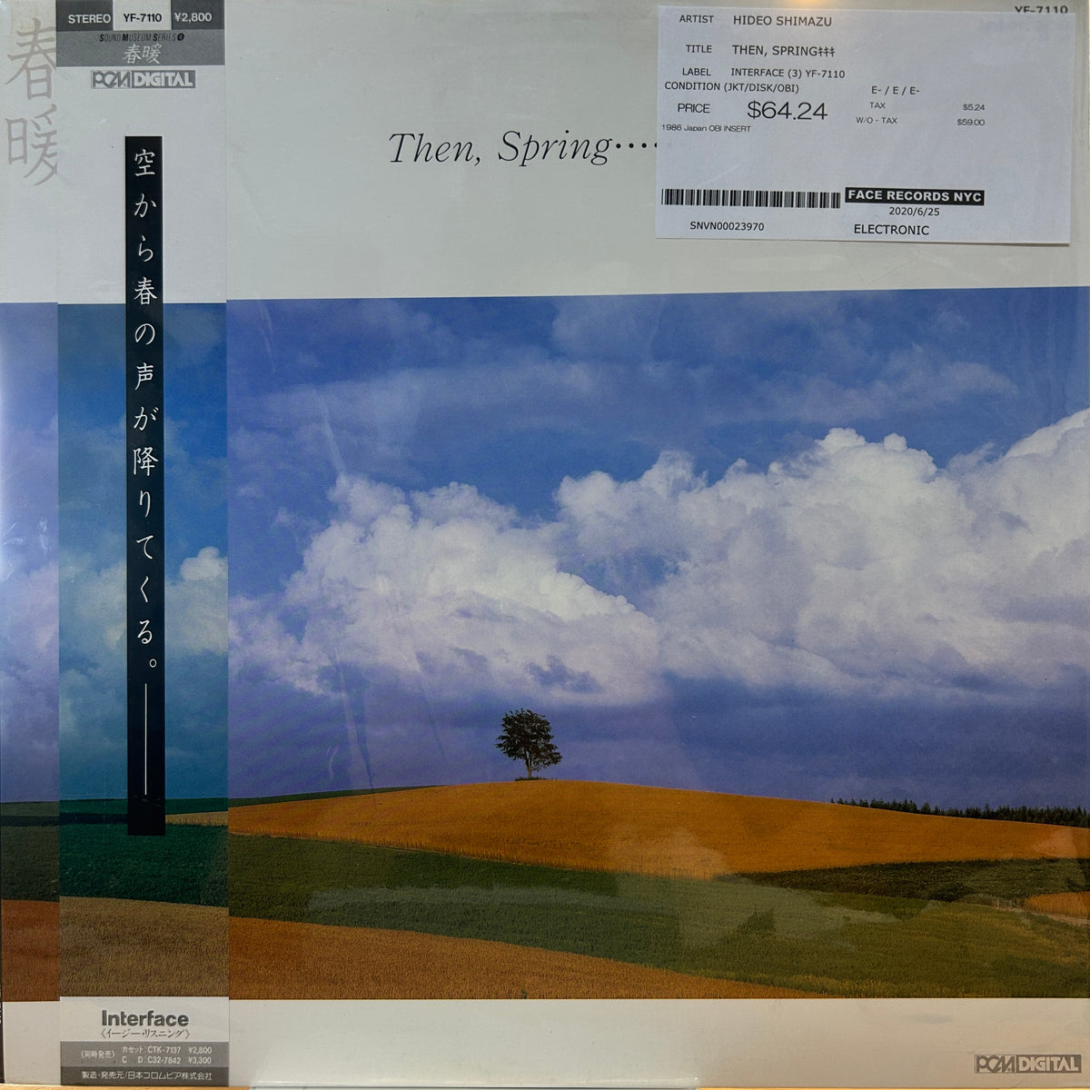 HIDEO SHIMAZU - THEN, SPRING···