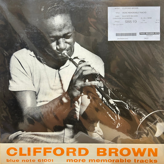 CLIFFORD BROWN - MORE MEMORABLE TRACKS