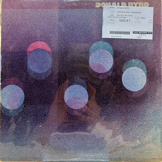 DONALD BYRD - STEPPING INTO TOMORROW