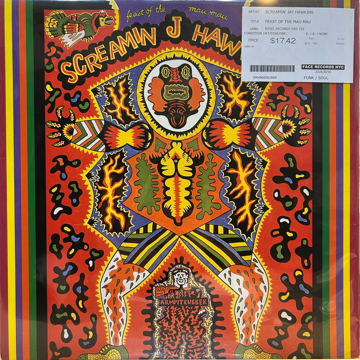 SCREAMIN' JAY HAWKINS - FEAST OF THE MAU MAU